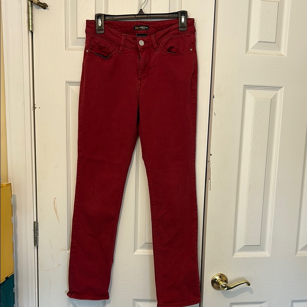 Lee Riders Red Jeans